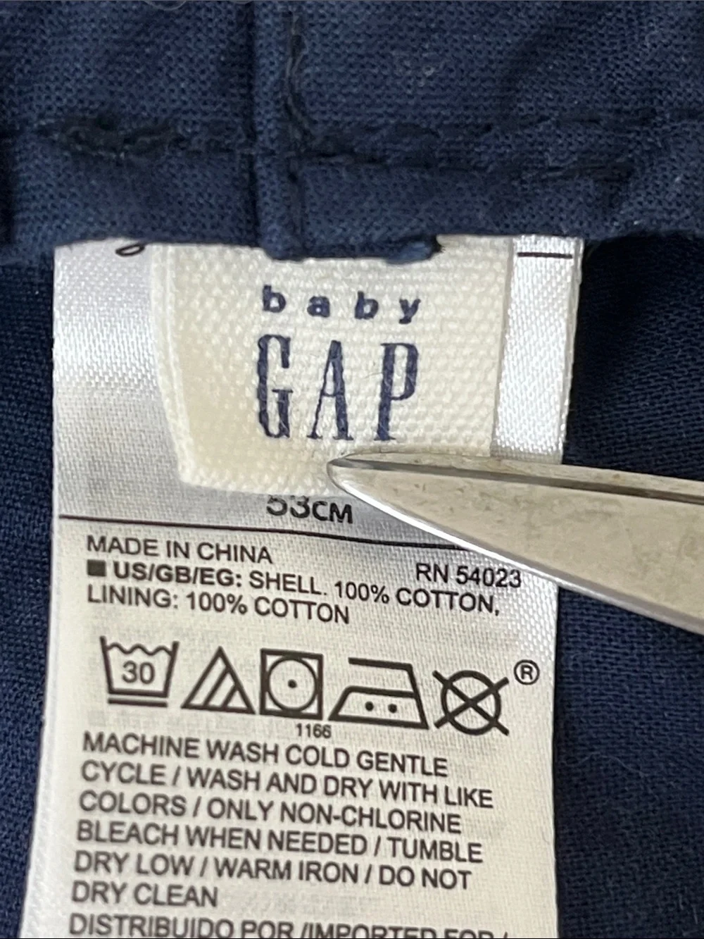 Baby Gap Madras Plaid Bucket Hat Size M L